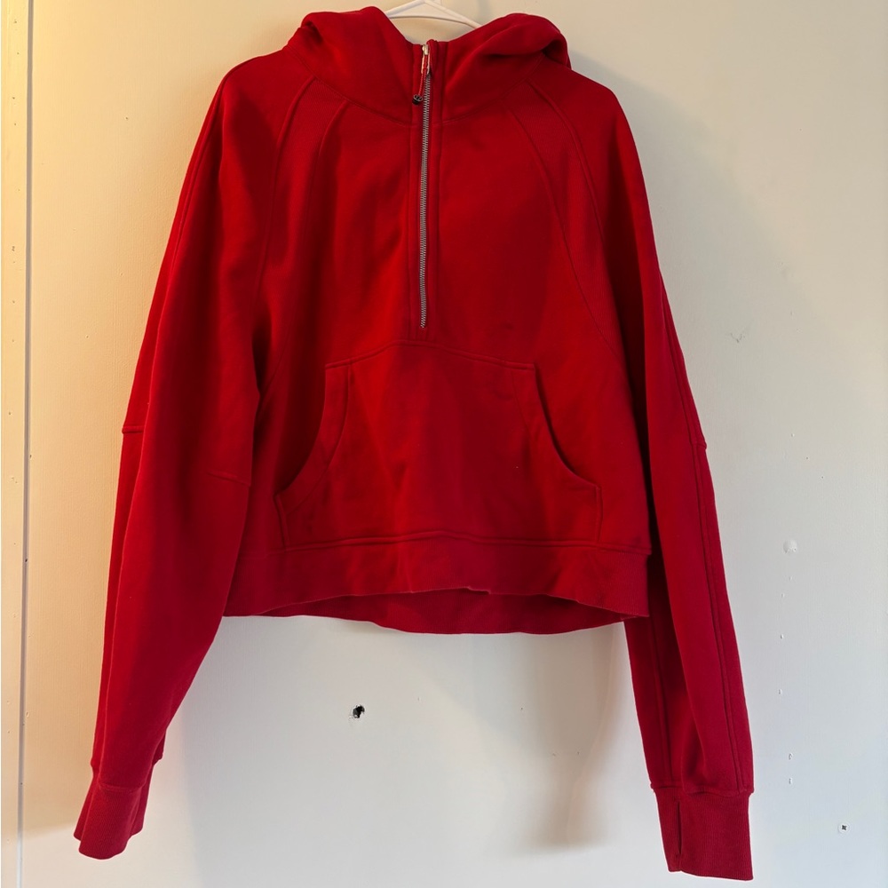 Lululemon Athletica Red Women's Hoodie
